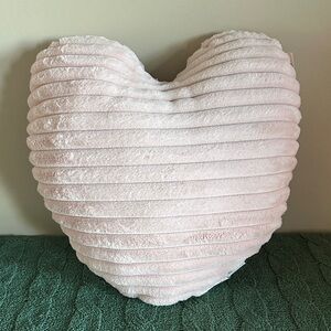 Rachel Zoe Valentine Heart Plush Pillow 💗 Oversized NEW!